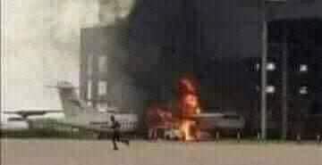 #FALSE. Zambian Airport Staff Did Not Set Any South African Aircraft On Fire! 3 #FALSE. Zambian Airport Staff Did Not Set Any South African Aircraft On Fire!