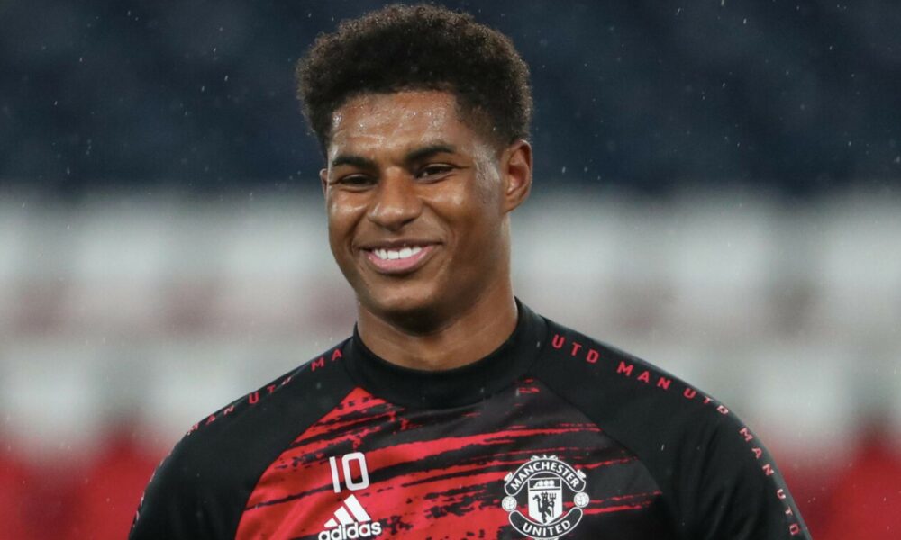 Photo used to depict Marcus Rashford as suya seller fake