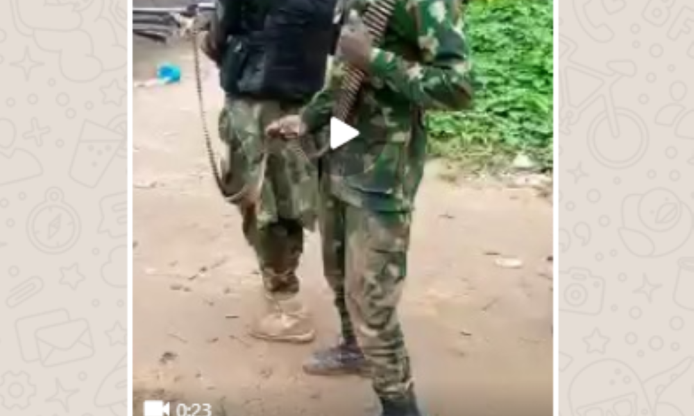 Verification of viral video depicting army shooting points to Enugu, not Anambra