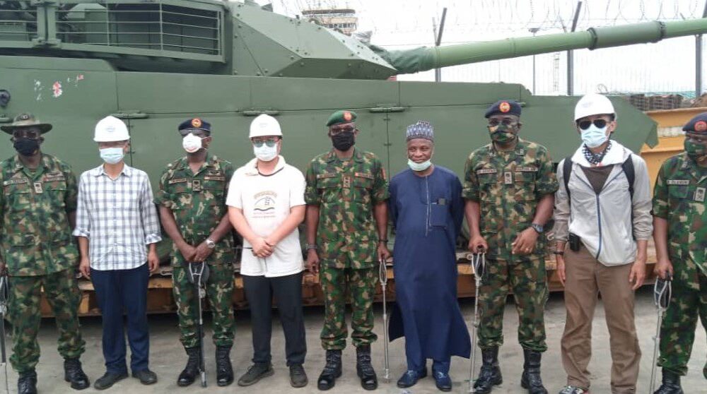 China delivered 60, not 100 armoured vehicles to Nigeria 1 China delivered 60, not 100 armoured vehicles to Nigeria