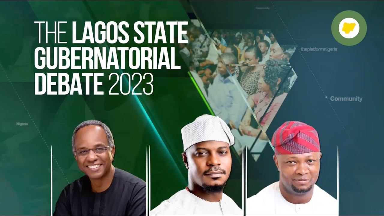 Lagos gubernatorial candidates debate ahead of 2023 governorship election