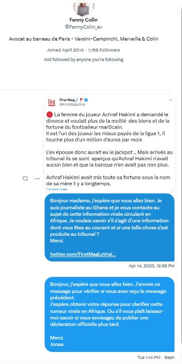 Fact-Check: Viral Achraf Hakimi - Hiba Abouk divorce settlement posts fake