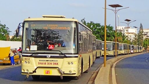Présidentielle au Sénégal : Dakar DemDikk n’a pas suspendu ses navettes inter-régionales 1 Présidentielle au Sénégal : Dakar DemDikk n’a pas suspendu ses navettes inter-régionales
