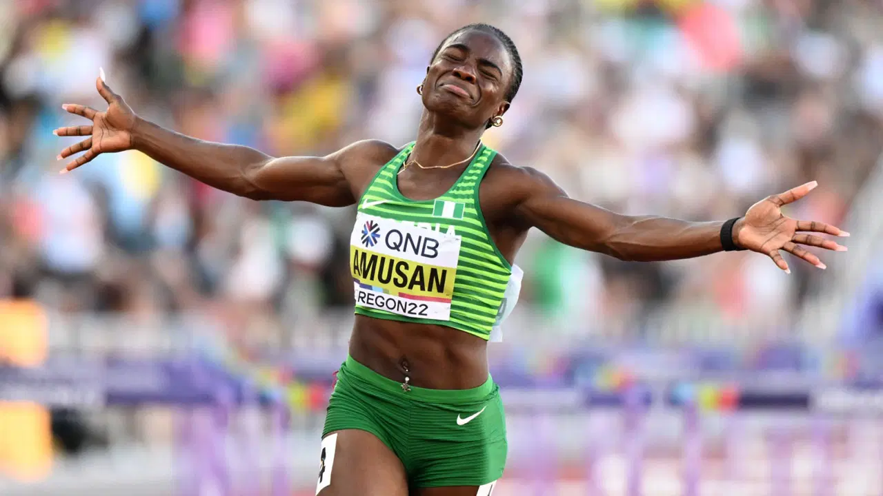 Old video used to depict Tobi Amusan winning Olympic gold