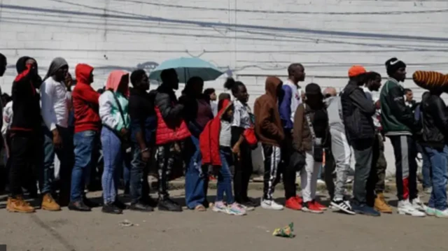 Is viral video showing Nigerians being deported from US true?