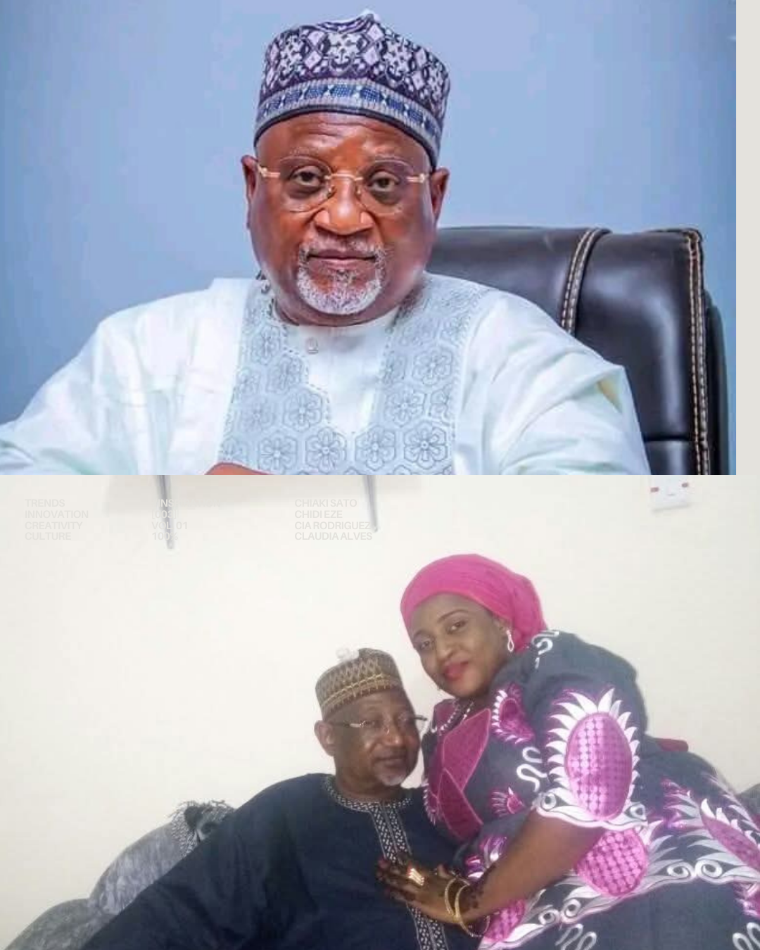 The person in the viral kissing video is not Nigerian senator