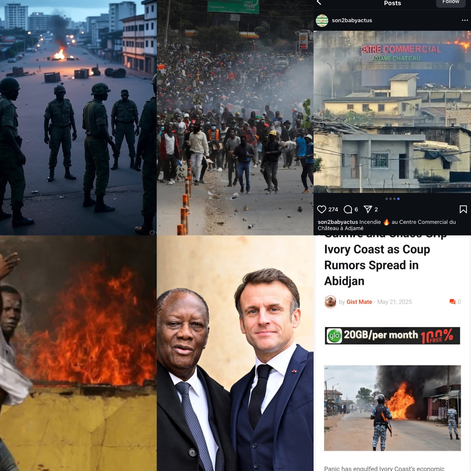 Ivory Coast on fire: How malign actors coordinated online coup that never happened 1 Ivory Coast on fire: How malign actors coordinated online coup that never happened