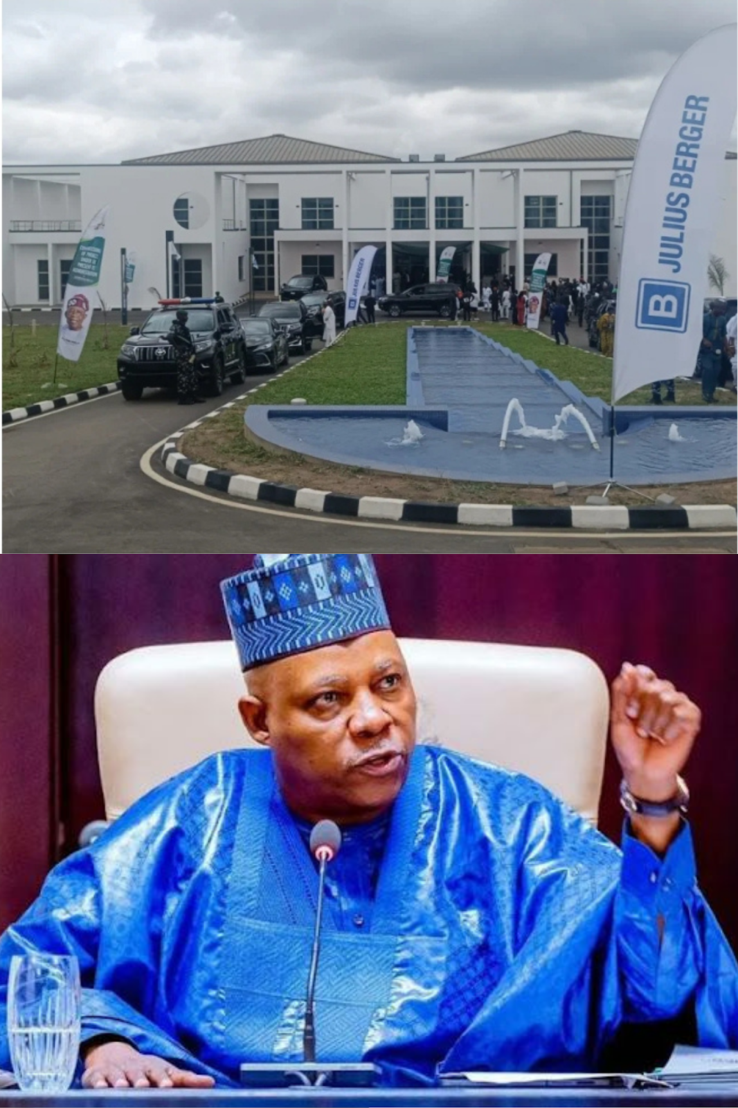 Did Nigeria’s Vice President relocate from his official residence after finding secret CCTV?