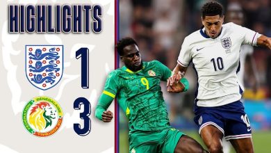 Senegal, first African team to beat England, but not first to score three goals