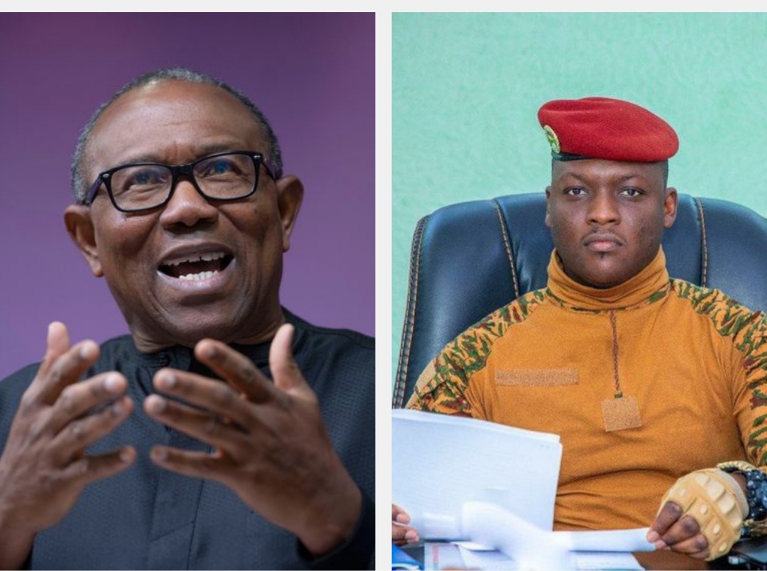 Deepfake video falsely portrays Peter Obi praising Burkina Faso’s Ibrahim Traoré