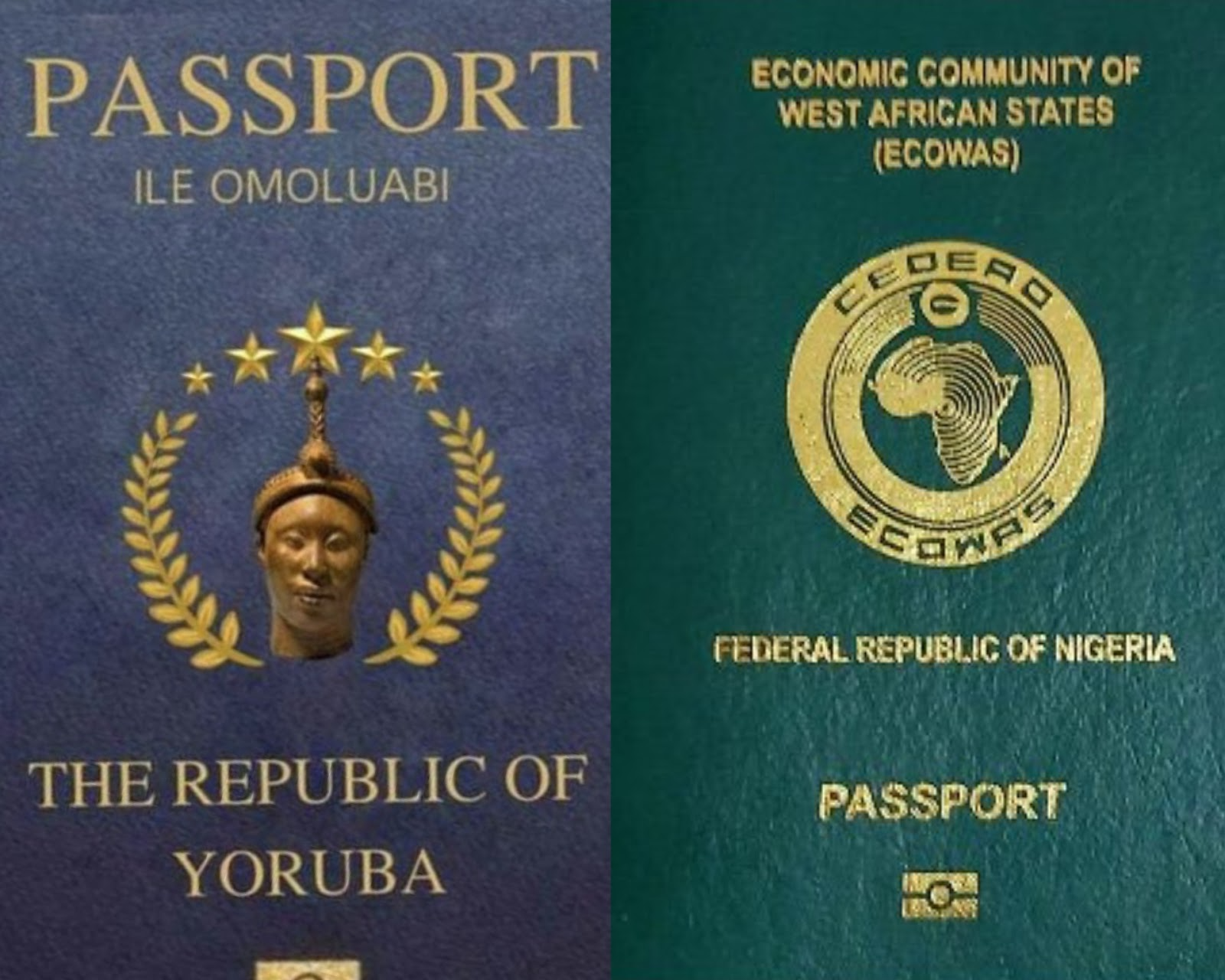 Irọ́ ni! Ìwé ìrìnnà orílẹ̀-èdè Yorùbá kò ní ìdánimọ̀ òfin, wọn kò gbẹ́sẹ̀lé ìwé ìrìnnà Nàìjíríà
