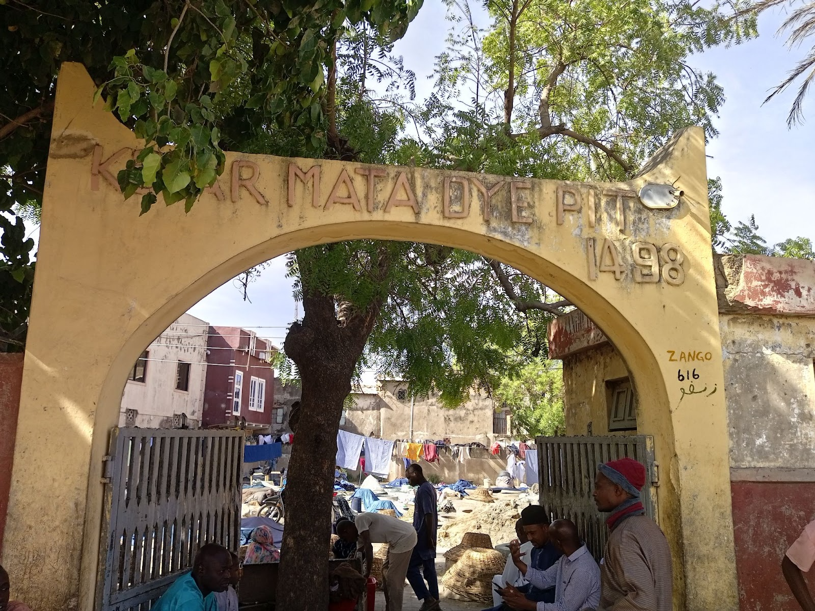 Kofar shiga Marinar Kofar Mata: Hoto Yusuf Bala