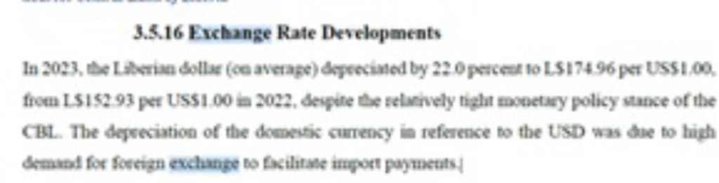 Misleading! CDC left exchange rate at L$188, not L$174