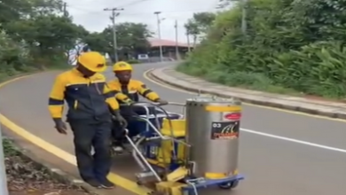 False: Viral video not  Nuimi Hakalang Road in Gambia